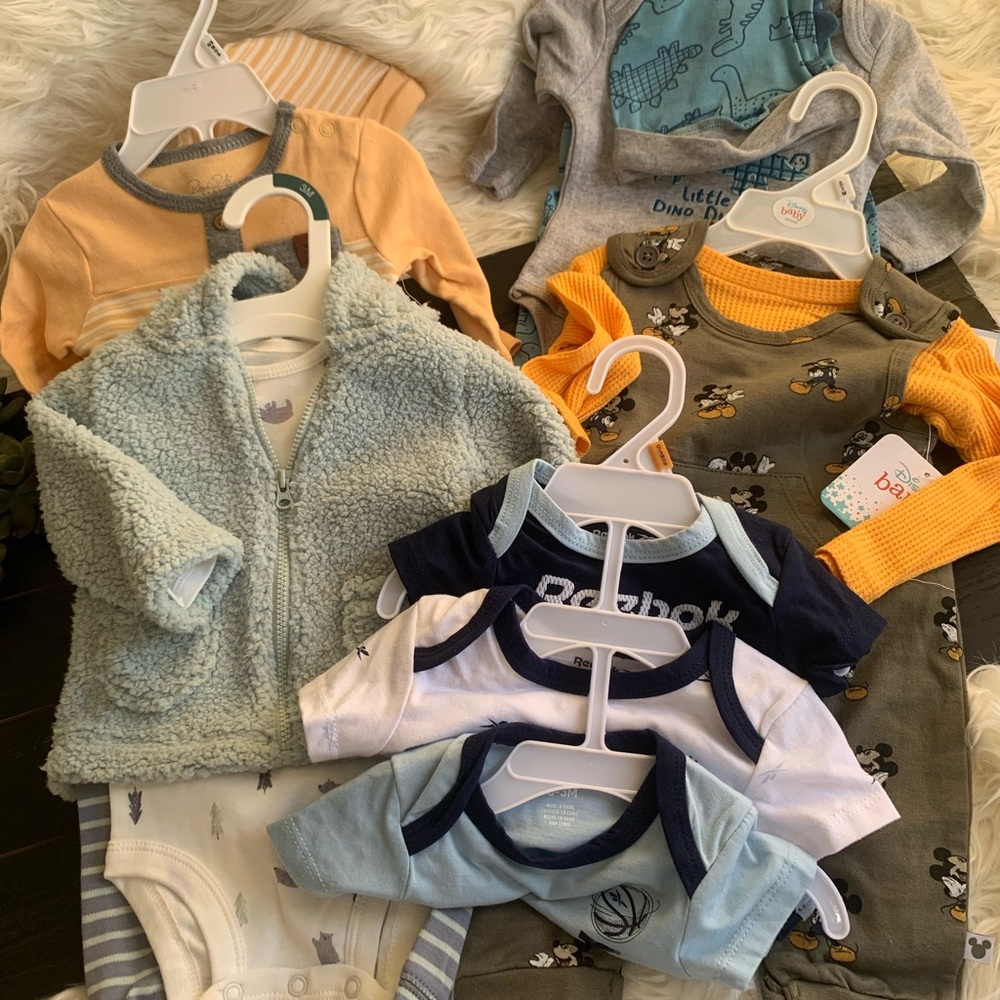 Baby boy 0-3 bundle (14 items)